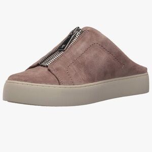 Frye Suede Lina Slip-On Mules - Mauve